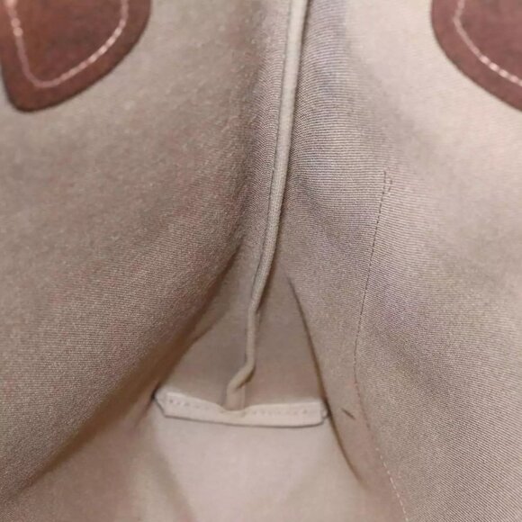 GUCCI GG Canvas Web Sherry Line Tote Bag PVC Beige 002 39 6487 Auth 91002 - Picture 12 of 16